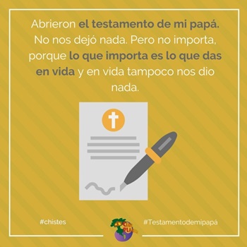 testamento de mi pap�