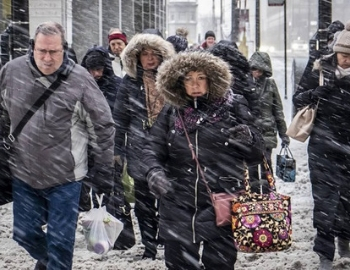 ola de fr�o en am�rica