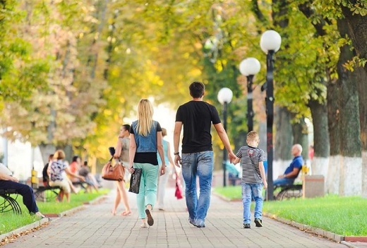 caminar entre los �rboles