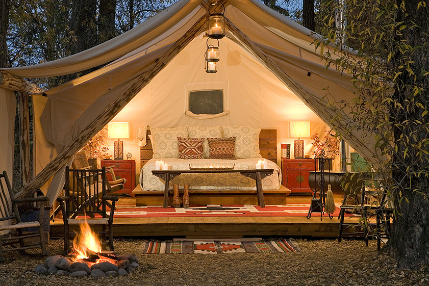 el glamping como otra opci�n para vacacionar