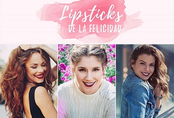 lipstick de la felicidad