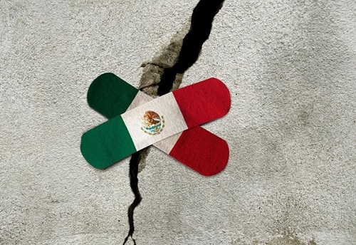 la herida que han dejado en m�xico tres terremotos ocurridos el mismo d�a 19 de septiembre